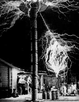 Nikola Tesla blesky