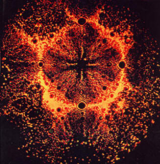 fotografie Atomu elktronovým mikroskopem